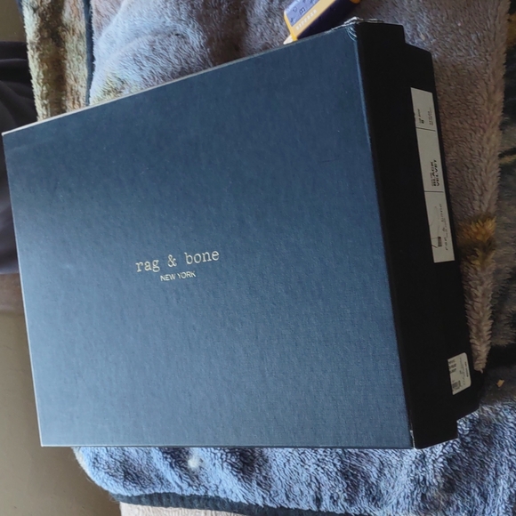 HOST PICK RAG & Bone Drea Black Velvet Boots with clear acrylic heels‼️SALE 😘‼️ - Picture 13 of 14